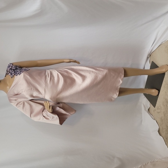 JS Collections Ashlyn Embroidered Cocktail Dress - Picture 11 of 17